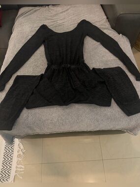 Planet Gold Black Sheer Jumpsuit